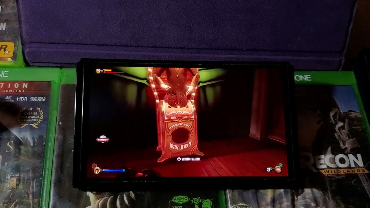 BIOSHOCK INFINTIE NINTENDO SWITCH OLED GAMEPLAY