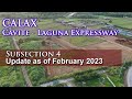 CALAX subsection 4 update as of February 2023
