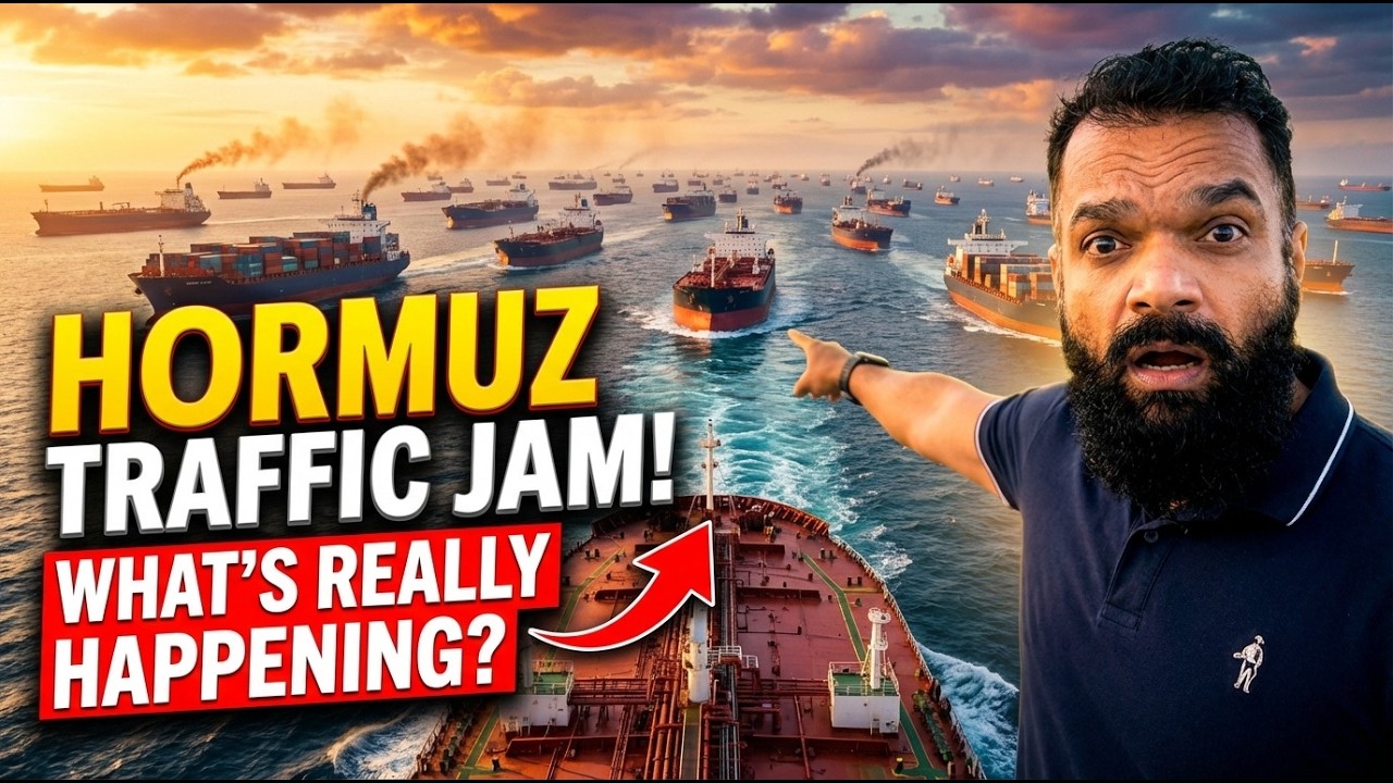 The Biggest Ship Jam in Strait of Hormuz .. But Why?