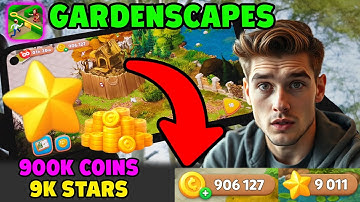 Gardenscapes Hack ✅ How to Get 900K Free Coins & 9K Free Stars in Gardenscapes (iOS & Android) 2025