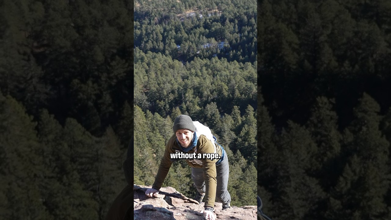 Easiest Free Solo in the country? #climbing