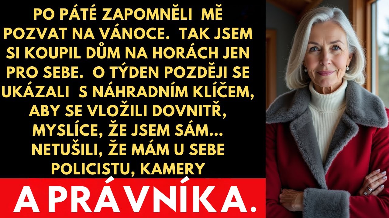 Bylo páté Vánoce v řadě, co na mě zapomněli. Tentokrát jsem to cítila, že to není náhoda. Seděla jsem u okna s kávou, když mi zavolal můj osmiletý vnuk Etan. „Babi, proč zase nepřijedeš na...