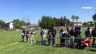 VIDEO: Lodi Unified launched a high altitude weather balloon w/ CanSat technology on Friday.