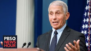 WATCH LIVE: White House holds news briefing with Ashish Jha and Anthony Fauci as flu season ramps up