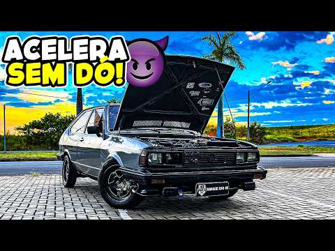 😈PASSAT LS TURBO ACELERANDO ATÉ O TALO