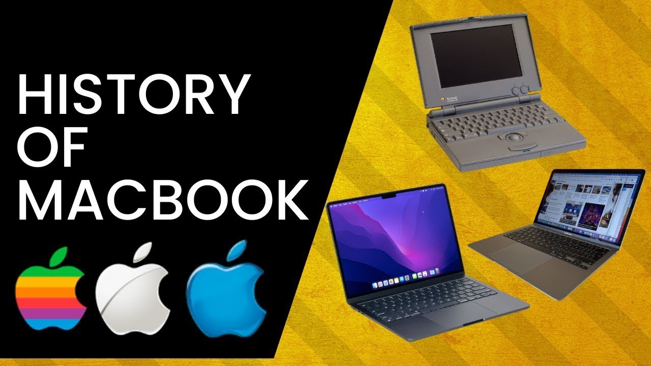 History Of Macbook ( 1991 - 2022 ) - YouTube