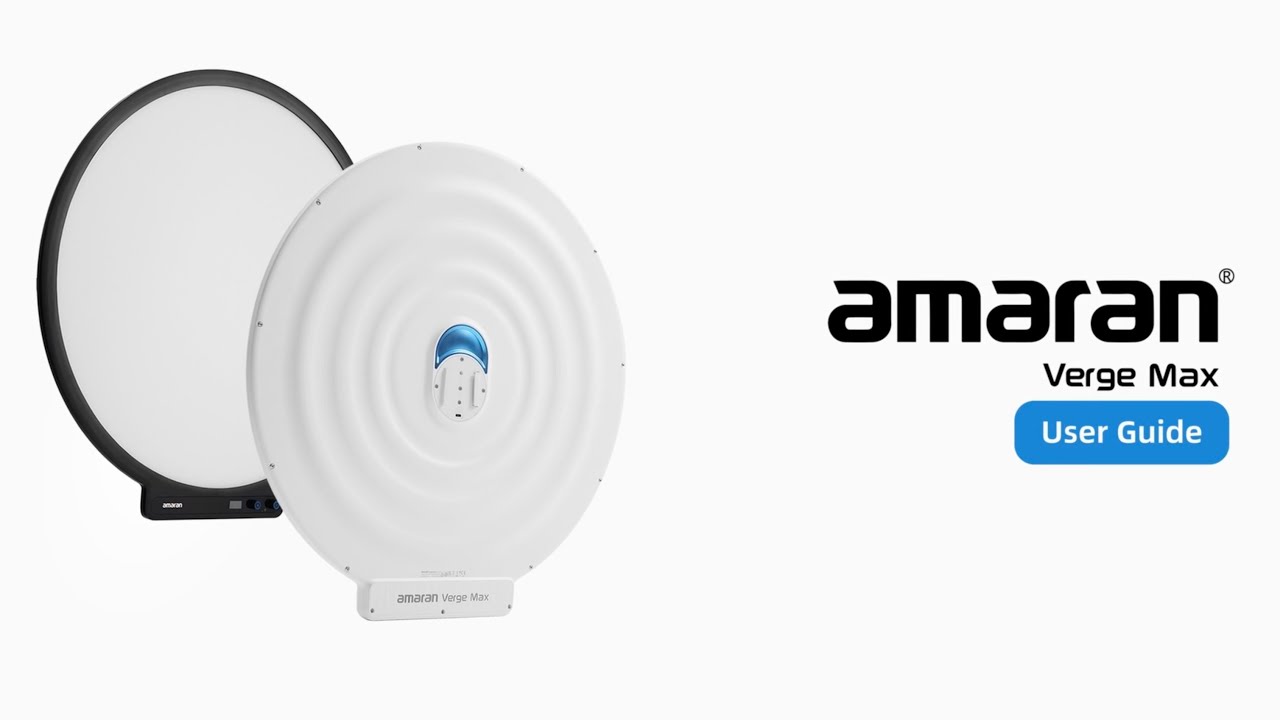 User Guide | amaran Verge Max