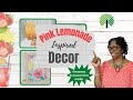 4 PINK LEMONADE DIYS TO TRY IN 2025  | DOLLAR TREE SUMMER DECOR IDEAS