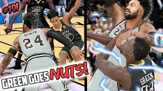 DRAYMOND GREEN GOES NUTS! TOO MANY ANKLE BREAKERS! NBA 2k18 MyCAREER Ep 101
