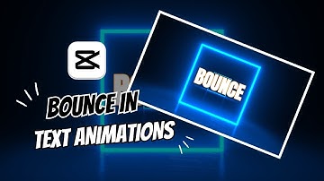 Mastering Bounce In Text Animations in CapCut PC | Step-by-Step Tutorial