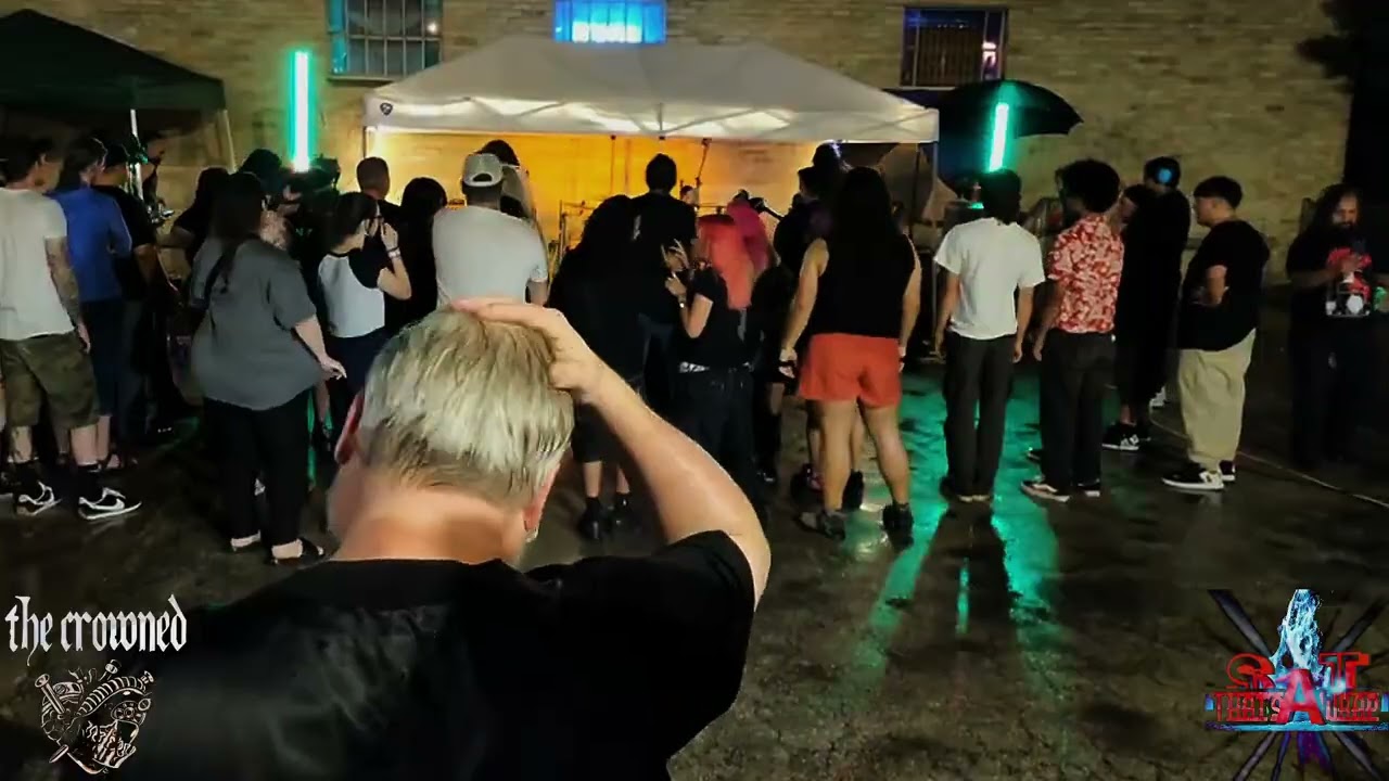 THE CROWNED Live from AMMO FEST 2025 at Bond's 007 Rock Bar August 30 2025