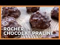 Homemade Chocolate Praline Rock Food Cuisine Recipe 