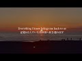 〖和訳〗”何度別れ話を繰り返しても”I miss you, I'm sorry - Gracie Abrams