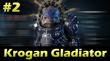 Mass Effect Andromeda - Krogan Gladiator Gameplay #2 (The Krogan Hammer!)
