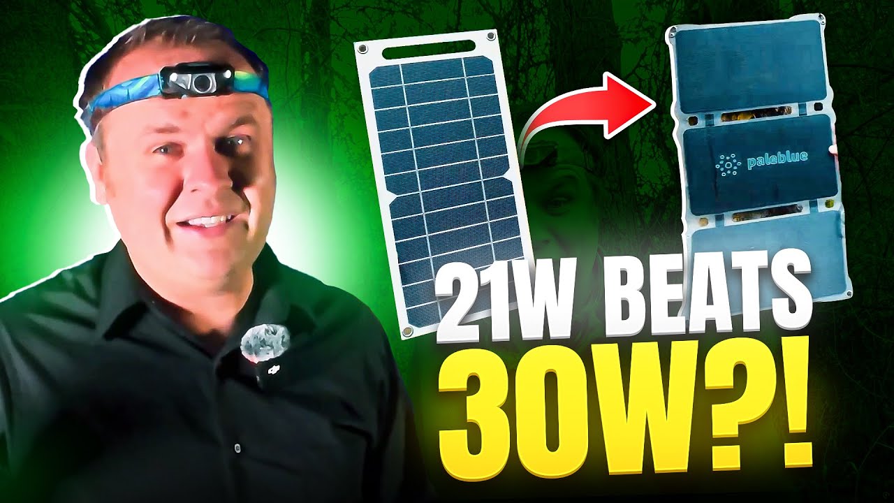 Pale Blue 21W vs. AliExpress 30W Solar Panel | Real-World Performance Test