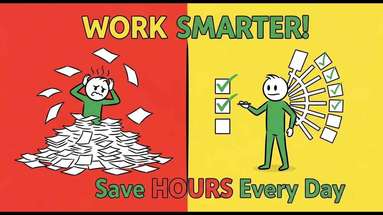 Save Work Batching Tasks: Save Hours Every Day & Work Smarter, Not Harder! - YouTube