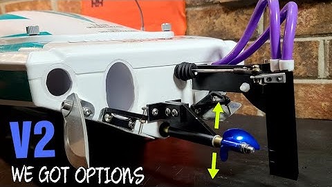 Pulled Rudder Repair & Stock Strut Tuning Mod Proboat SonicWake v2 After Crash Repairs