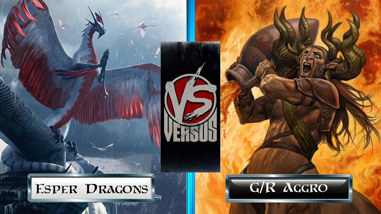 MTG [Standard PPTQ] Esper Dragons VS G/R Aggro FINAL YouTube