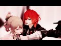 【MMD Genshin Impact】 Trouble Maker 【Diluc and Jean】