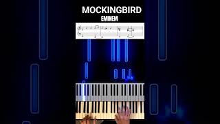 Mockingbird - Eminem EASY Piano Tutorial