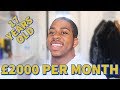 HOW I MAKE £2000 A MONTH OF PASSIVE INCOME AT 17 ONLINE  | How To Make Money From Home