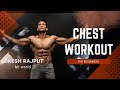 Best chest workout for beginners  lokesh rajput chest workout