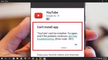 How to Fix Can’t Install App Due an Error Code 501 in Google PlayStore