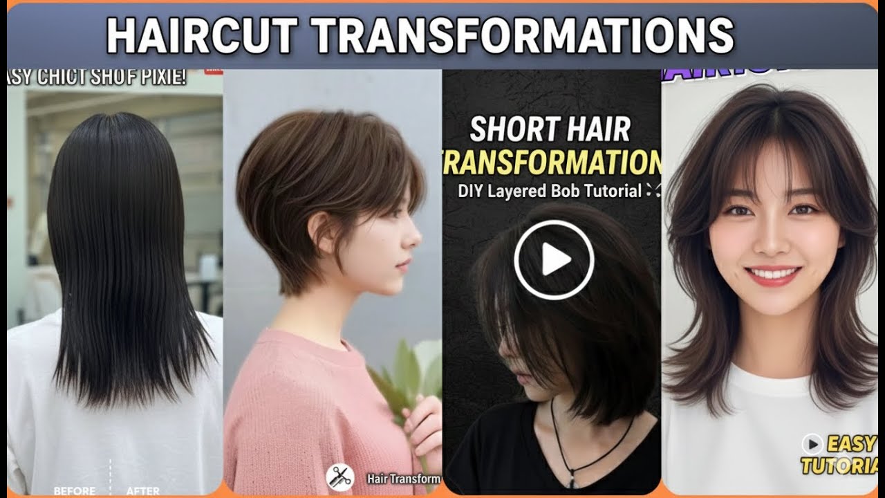 DIY Layered Bob The Ultimate Short Hair Transformation Tutorial You NEED to See