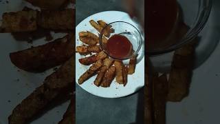 How to make Crispy Design Potato French Fries | cooking | @_RinaBiswas_