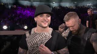 🇸🇪 Moment Smashed Into Pieces heads into final | Heat 1 | Melodifestivalen 2024