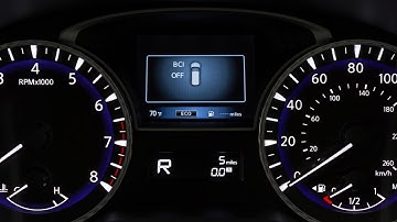 2018 INFINITI QX60 - Back-up Collision Intervention (BCI) (if so equipped)
