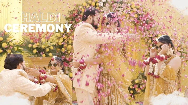 TEASER || HALDI CEREMONY ||  AKASH & MAHIMA || that’s what our haldi ceremony looked like.”