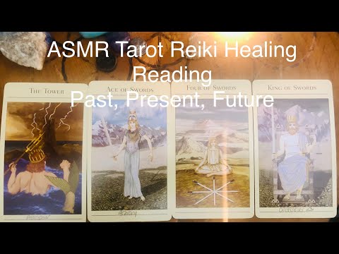 Tarot Healing ASMR Past, Present, Future