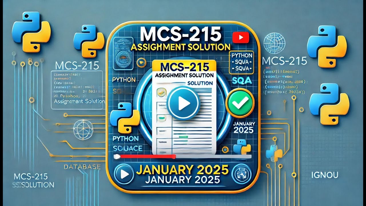 MCS 215 Assignment Solution (2025) Part 2