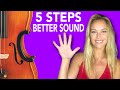 5 EASY STEPS TO A BETTER SOUND - Violin Tutorial with Caroline Campbell