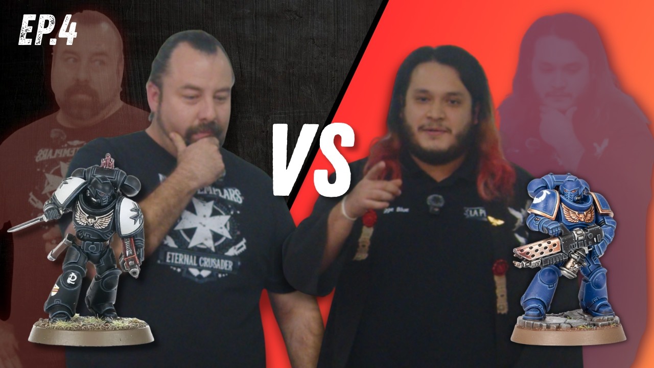 Ep4 - Space Marine valentines day 😍, (CODEX Style) Safont Vs Marco (Black Templars Vs. Ultramarines)