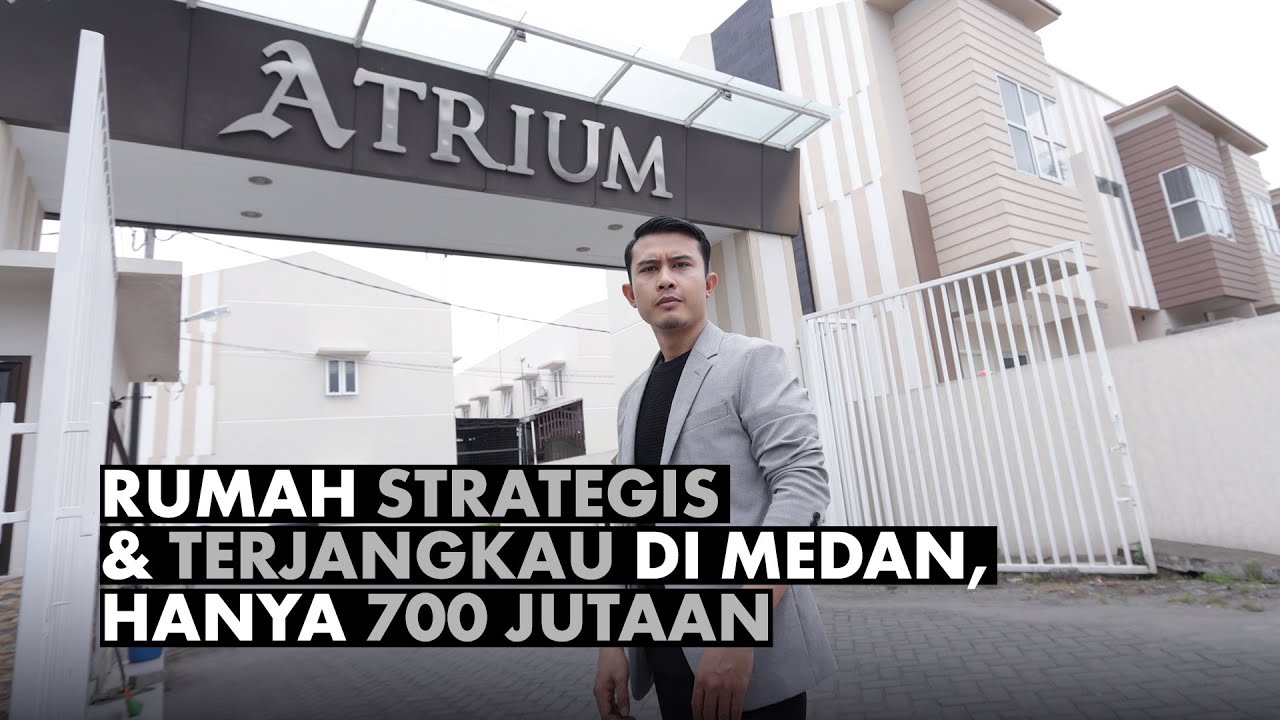 Rumah Strategis & Terjangkau di Medan Helvetia Hanya 700 Juta-an | Review Perumahan Atrium Residence