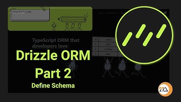 Part 2 | Drizzle ORM Tutorial - Schema Design | Alternative to Prisma, TypeORM, Sequalize