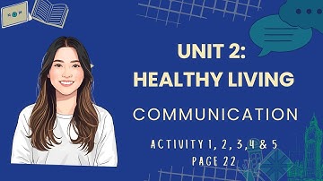 Tiếng Anh Lớp 7 | Unit 2: Healthy Living | Communication | Trang 22