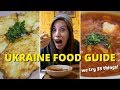 UKRAINE FOOD GUIDE | Introduction to Ukrainian Cuisine (WE TRY 35 THINGS!)