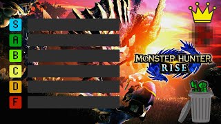 The REAL mh rise weapon tierlist
