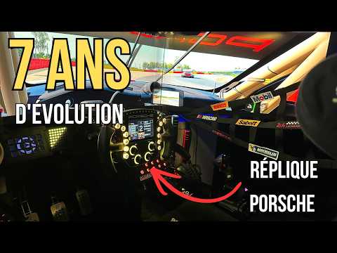 Setup Sim Racing en Belgique : 7 ans d'évolution, réplique Porsche et immersion totale