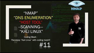 NMAP Tutorial : DNS Enumeration Using HOST Tool | NMAP Tutorial #11 | Coding Mesh | Rajkumar