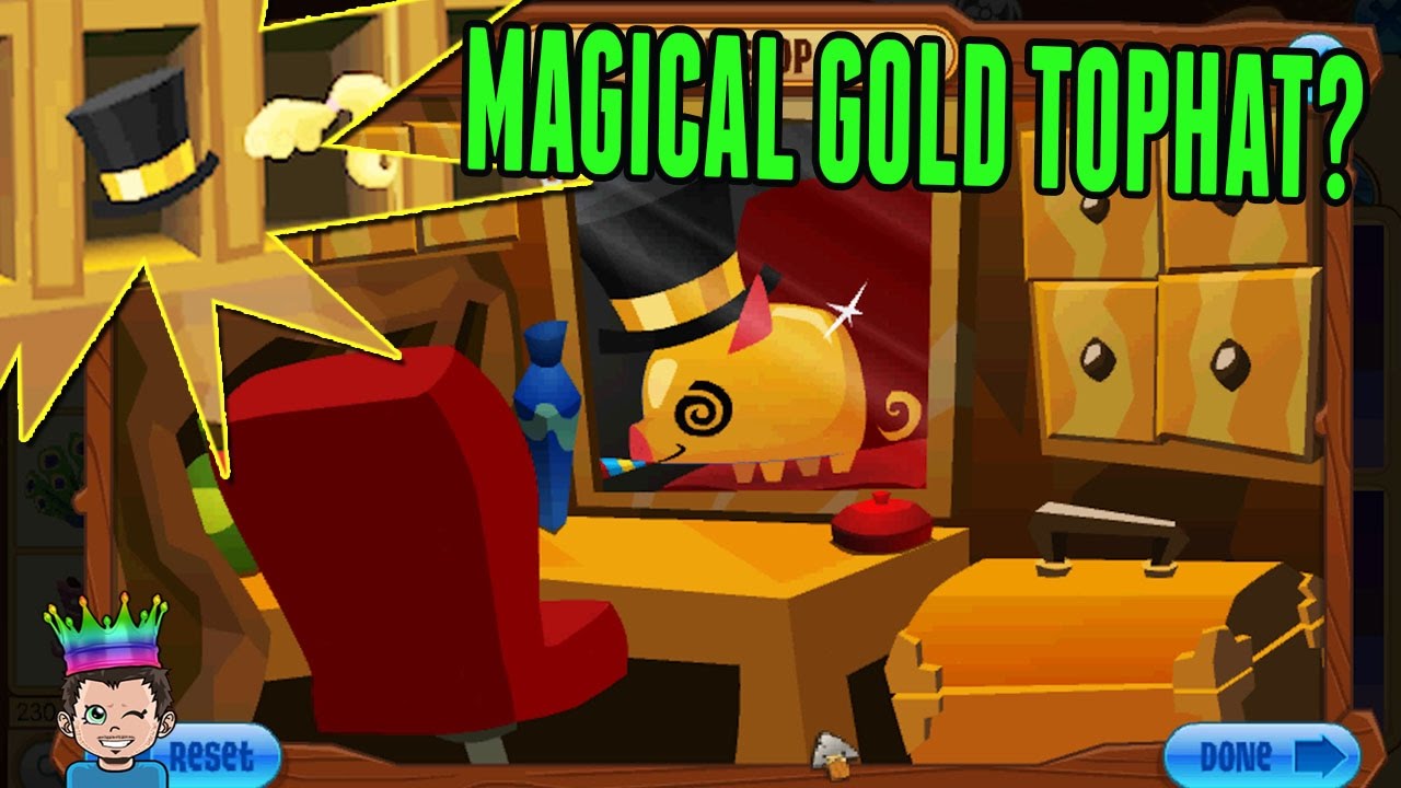Turn A Pig Into Solid Gold With This Magical Top Hat! 🐖🎩 Animal Jam Pet