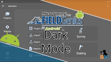 FieldGenius for Android: Dark Mode | Bench Mark