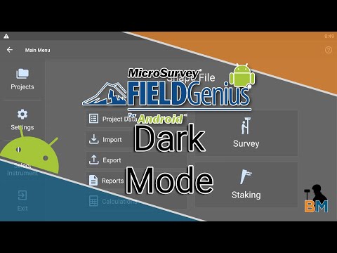FieldGenius for Android: Dark Mode | Bench Mark