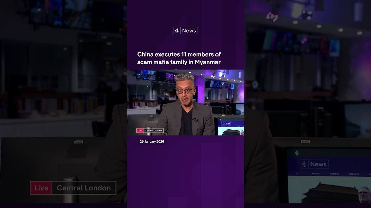 China executes 11 members of scam mafia family in Myanmar