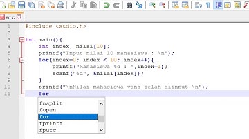 array~~menentukan kelulusan mahasiswa
