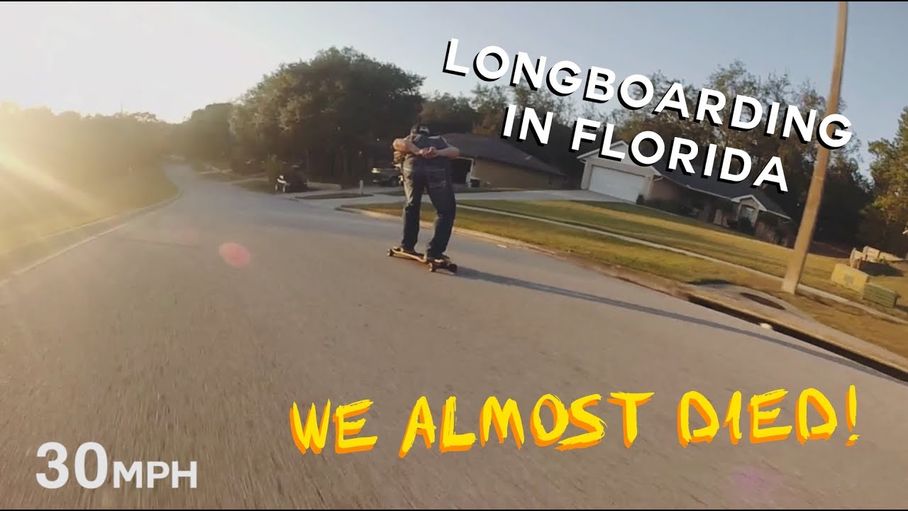 30MPH Longboarding in FLORIDA YouTube