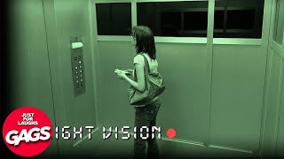 Scary Elevator Prank | Just For Laughs Gags